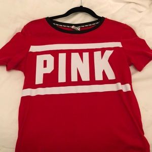 PINK short sleeve t-shirt